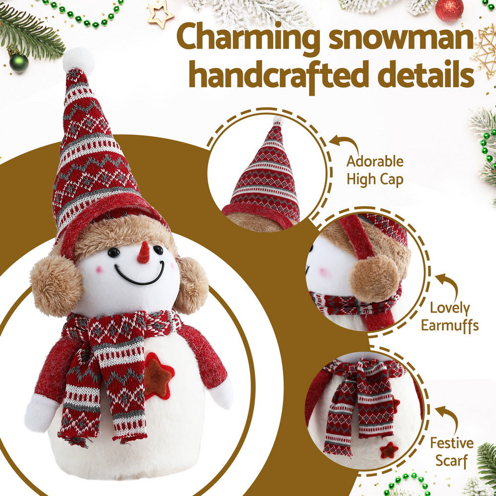 Jingle Jollys Christmas Snowman Handicraft Ornaments Party Decorations 35cm Occasions > Christmas > Christmas Decorations Woofy and Whiskers