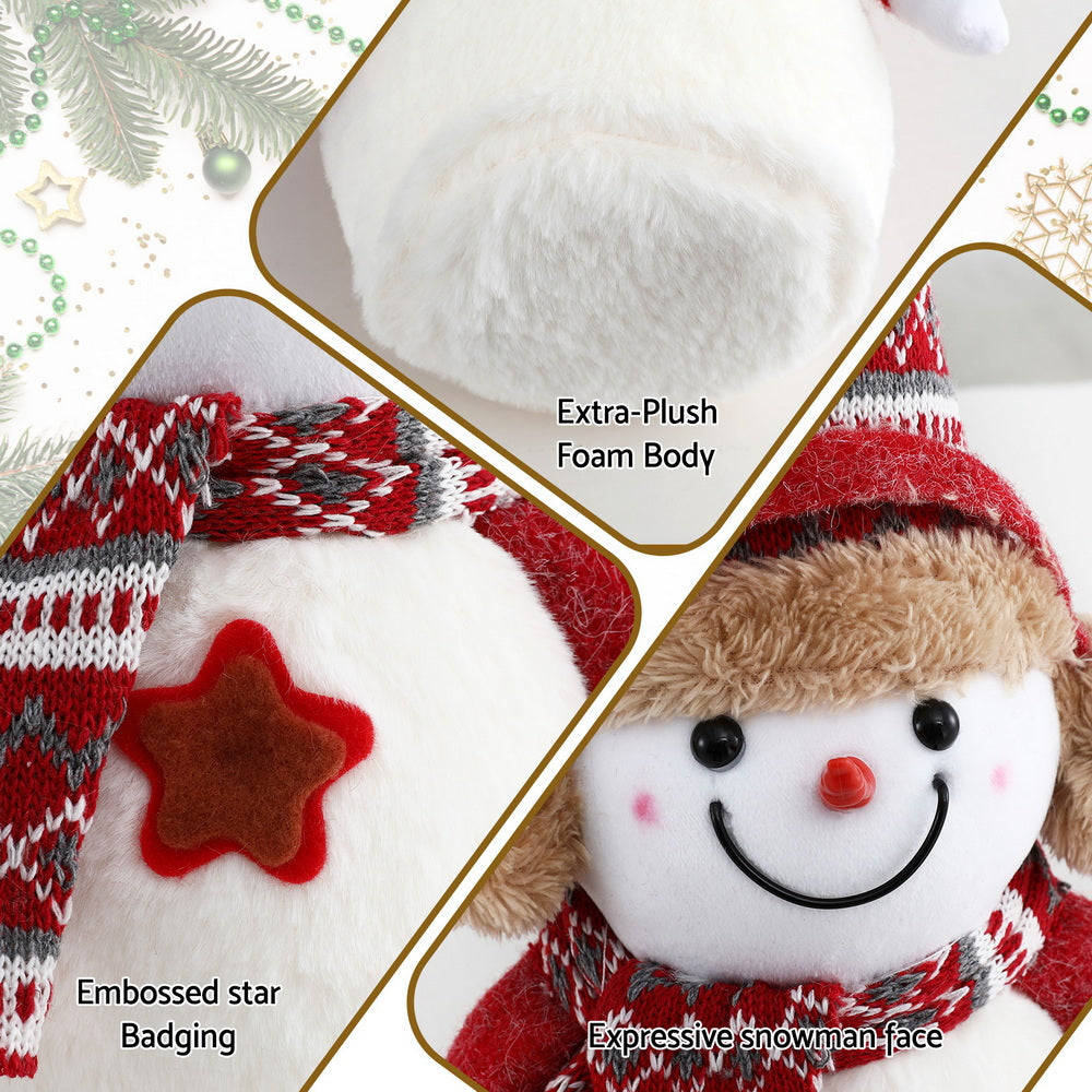 Jingle Jollys Christmas Snowman Handicraft Ornaments Party Decorations 35cm Occasions > Christmas > Christmas Decorations Woofy and Whiskers