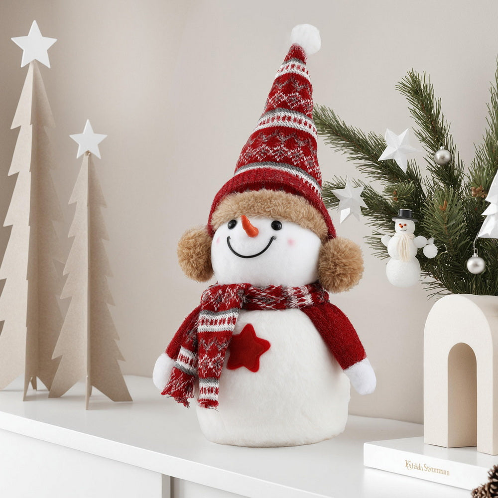 Jingle Jollys Christmas Snowman Handicraft Ornaments Party Decorations 35cm Occasions > Christmas > Christmas Decorations Woofy and Whiskers