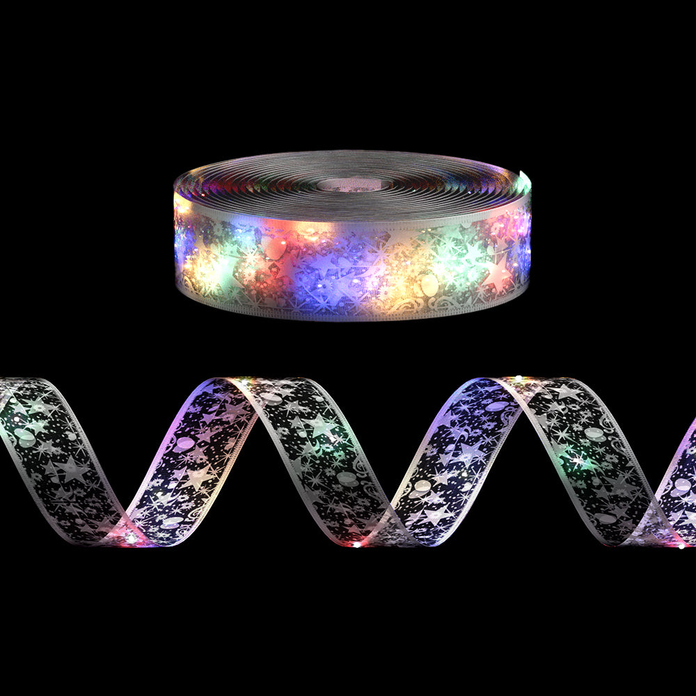 20M Christmas Lights Ribbon Fairy Light 200 LED Colored Jingle Jollys Occasions > Christmas > Outdoor Decorations & Lights Woofy and Whiskers