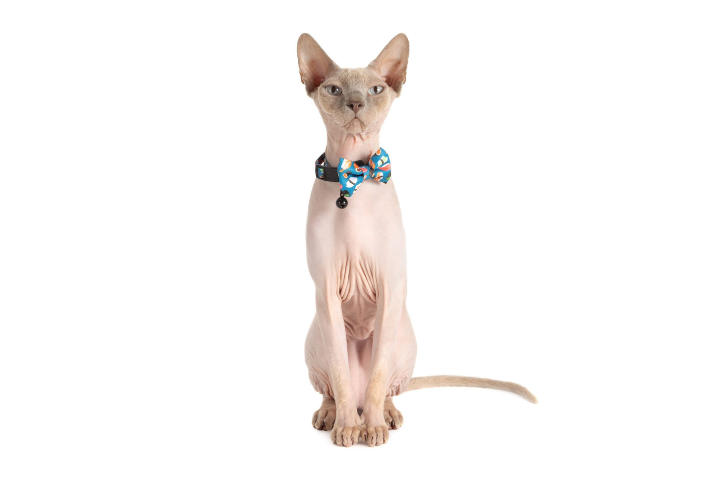 CAT COLLAR & BOW TIE: Sushi Makes Miso Happy Little Kitty Co.