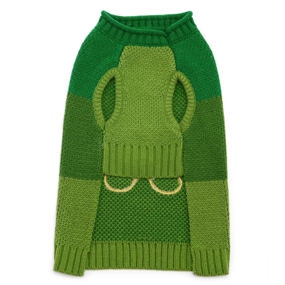 Gingerbread Man Dog Sweater Woofy and Whiskers
