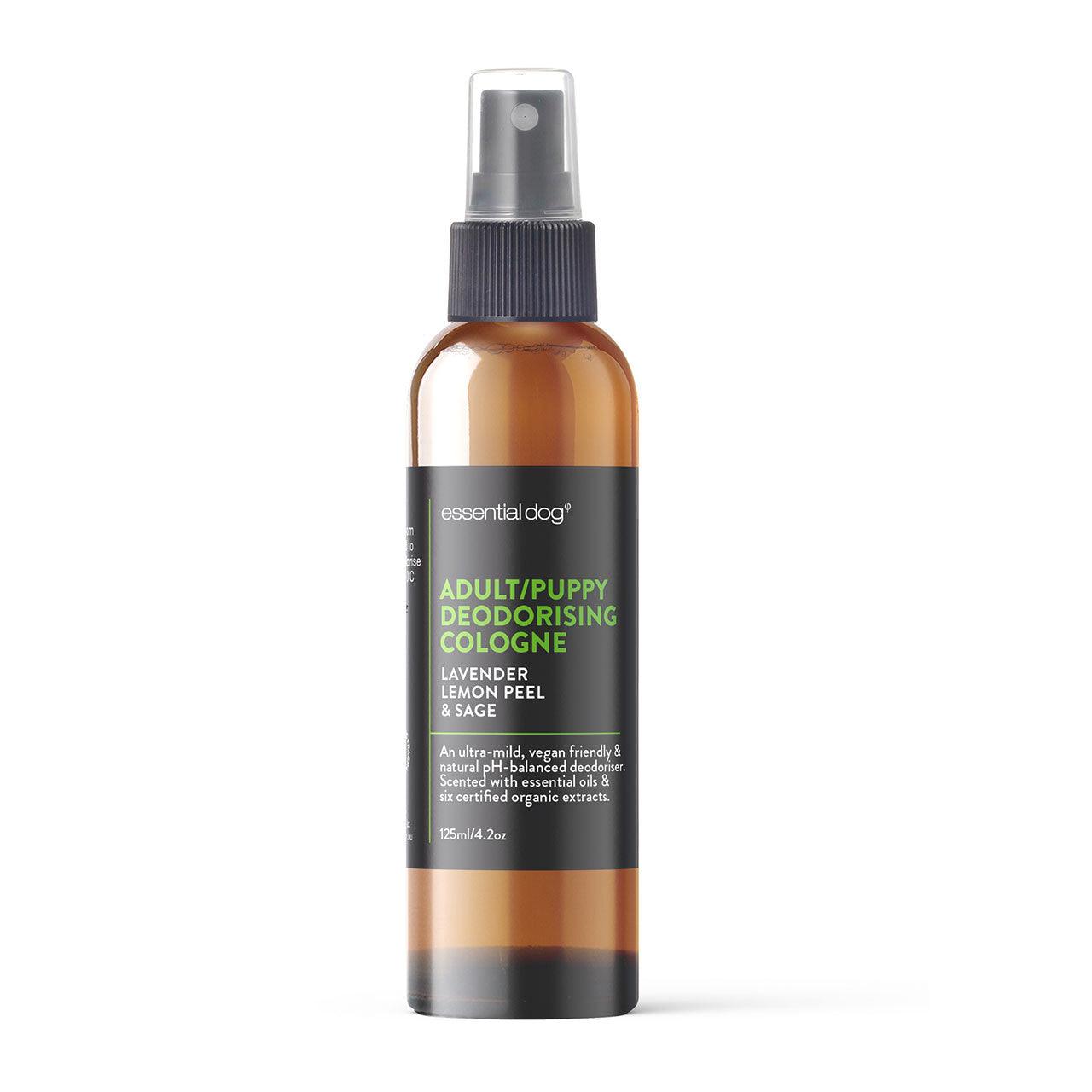 Essential Dog Adult and Puppy Dog Deodoriser (Lavender, Lemon Peel & Sage) Pet Care > Dog Supplies Essential Dog Deodoriser
