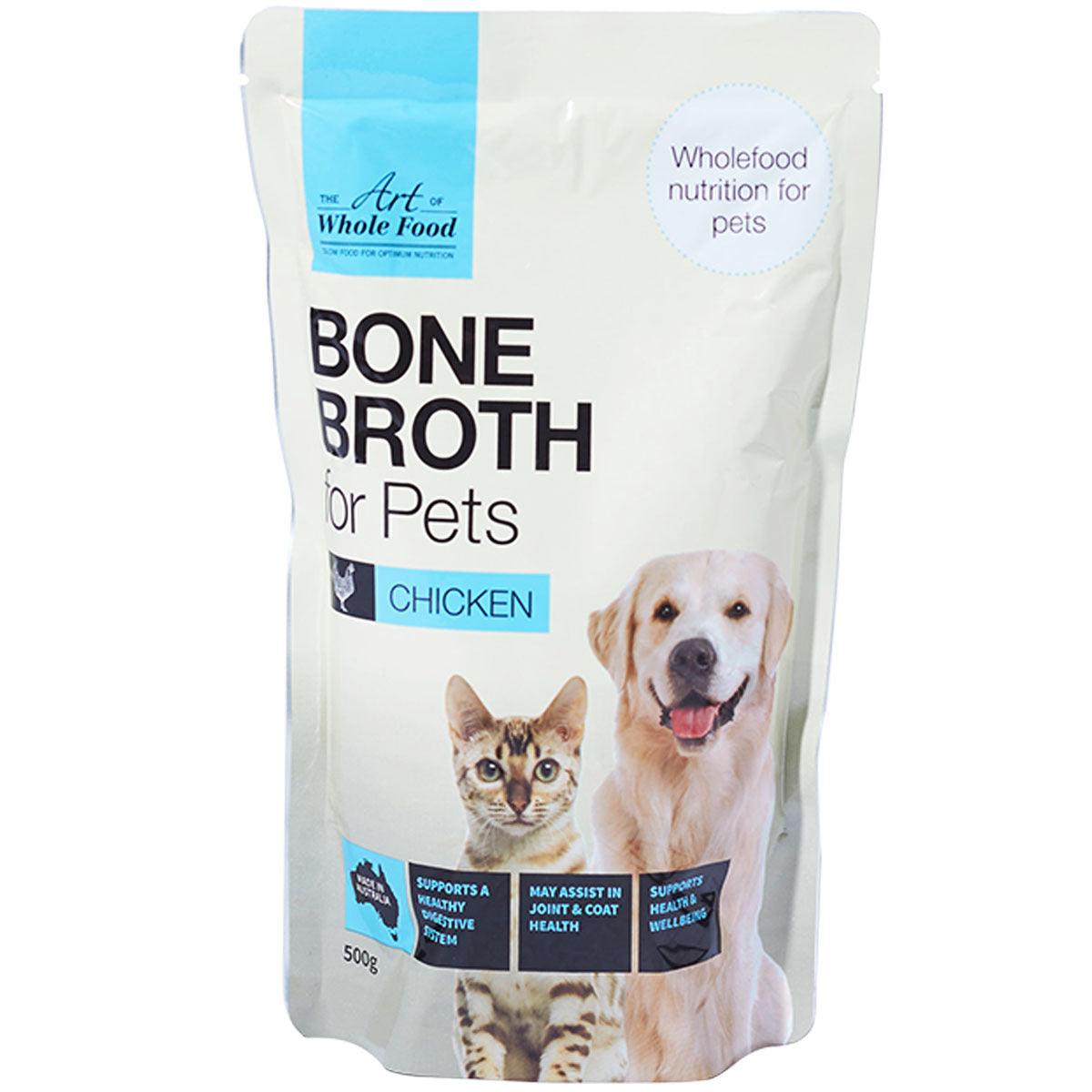 Art of Whole Food Beef Bone Broth for Pets 500g Pet Care > Pet Food Art of Whole Food Chicken