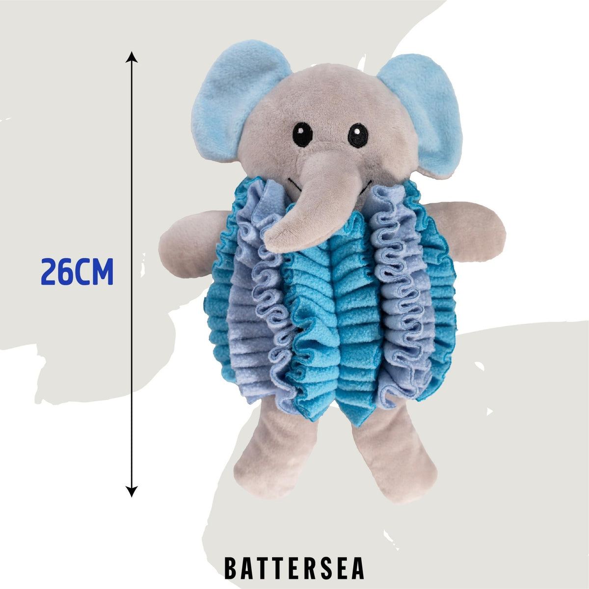 Battersea Snuffle Elephant Woofy and Whiskers