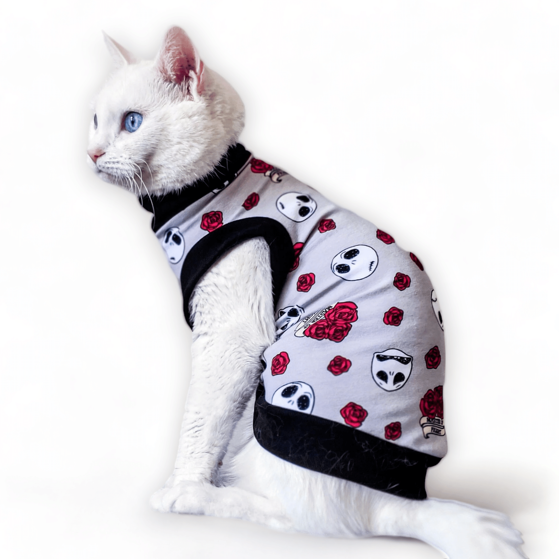 Queenie's Pawprints Cat Jumper - Master Of Fright Queenie's Pawprints