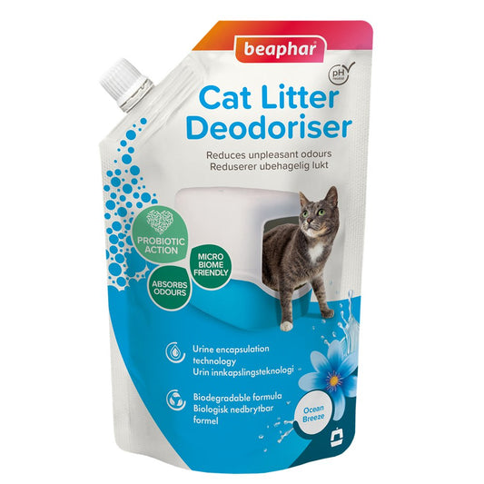 Beaphar Beaphar Multi Fresh Cat Litter Deodoriser Ocean Breeze cat litter deodoriser Beaphar Ocean Breeze
