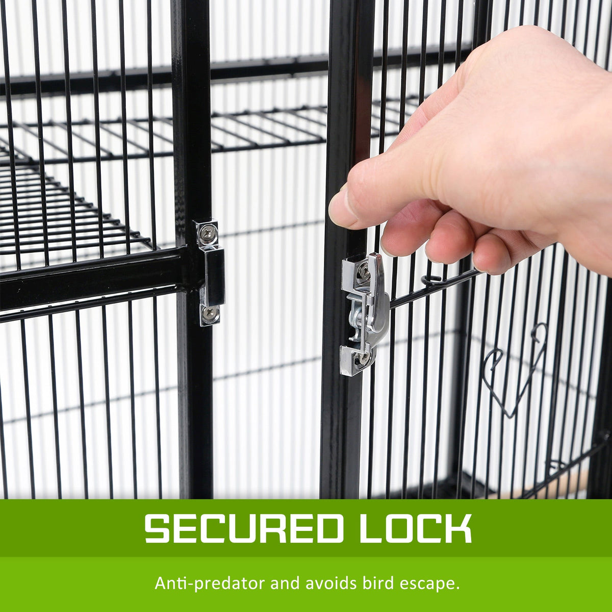 Bird Cage Parrot Aviary MELODY 137cm Pet Care > Bird > Bird Cages & Stands ipet