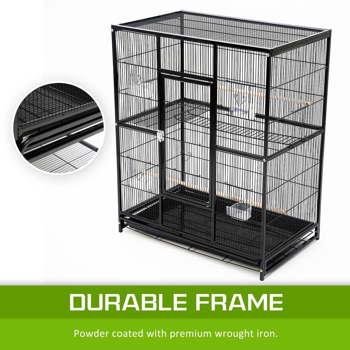 Bird Cage Parrot Aviary MELODY 137cm Pet Care > Bird > Bird Cages & Stands ipet