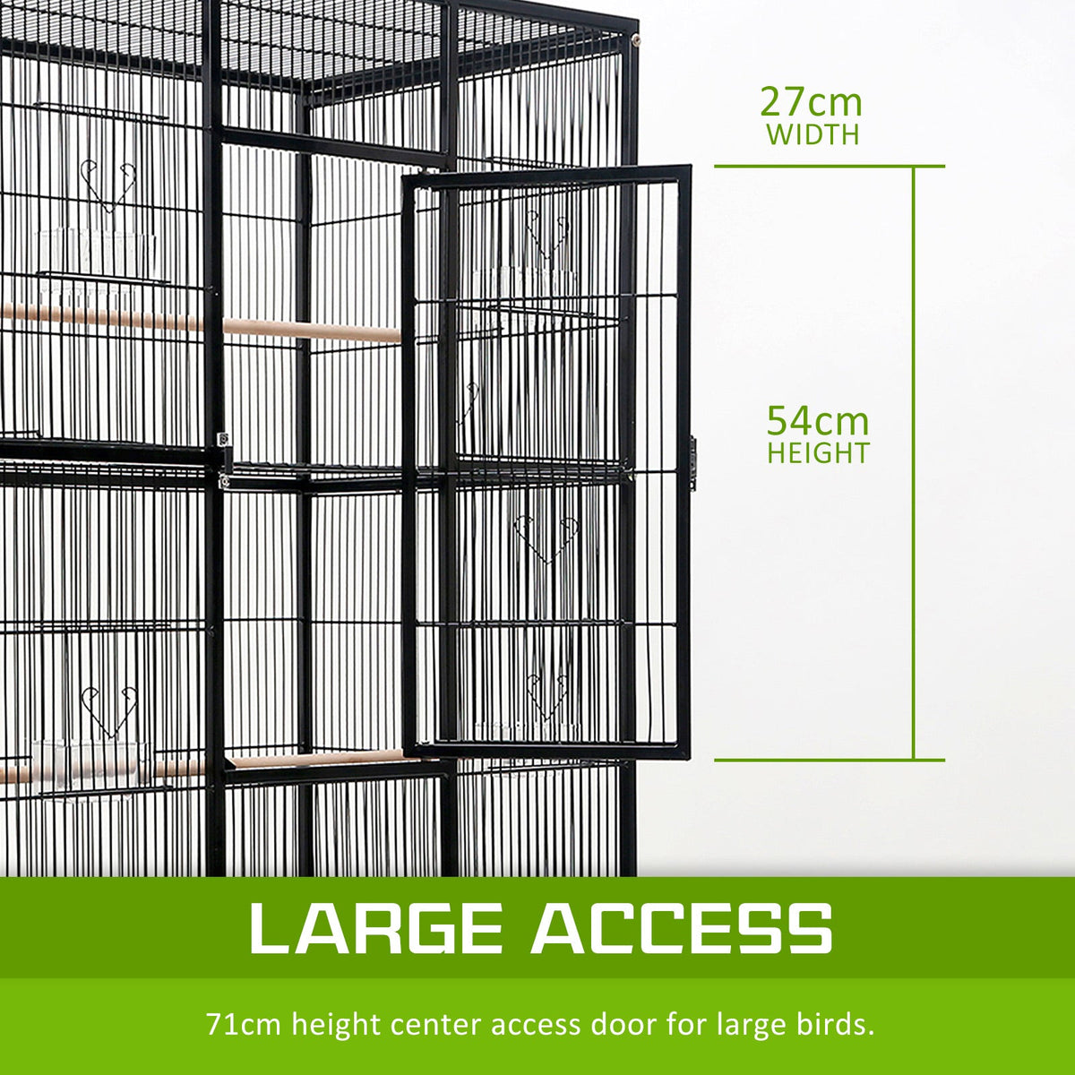 Bird Cage Parrot Aviary MELODY 137cm Pet Care > Bird > Bird Cages & Stands ipet