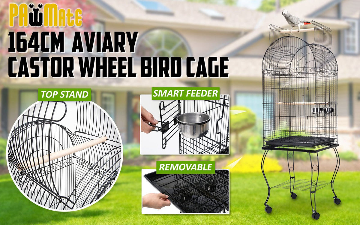 Bird Cage Parrot Aviary SOPRANO 164cm Pet Care > Dog Supplies > Dog Playpens & Gates ipet