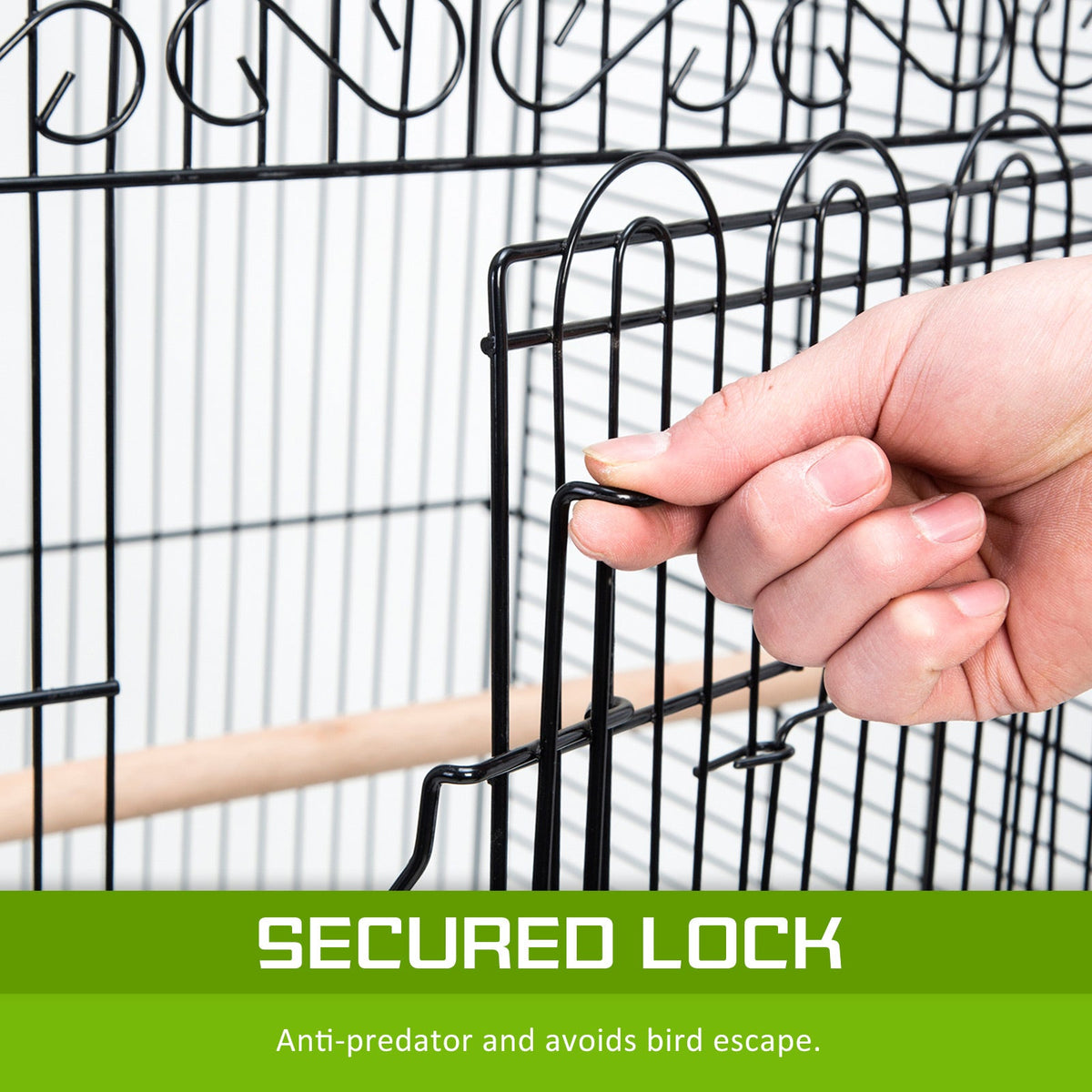 Bird Cage Parrot Aviary SOPRANO 164cm Pet Care > Dog Supplies > Dog Playpens & Gates ipet