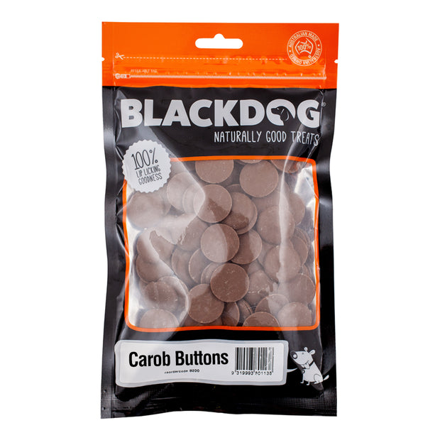 Black Dog Carob Drops 1KG Dog treats black dog