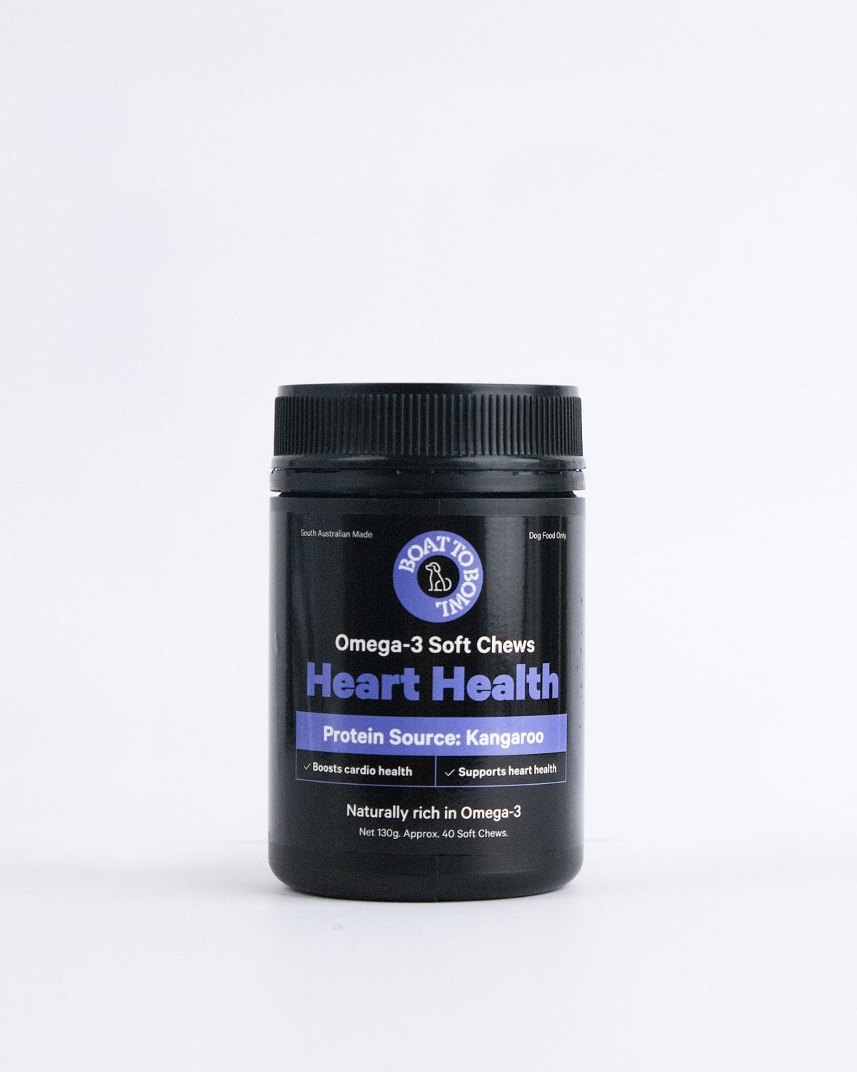 Boat to bowl omega-3 soft chews heart health boat to bowl