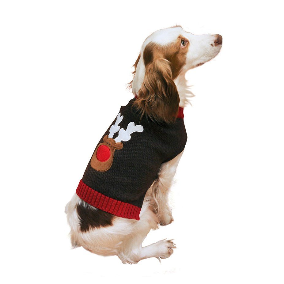 Brown Reindeer SweaterWoofy and Whiskers