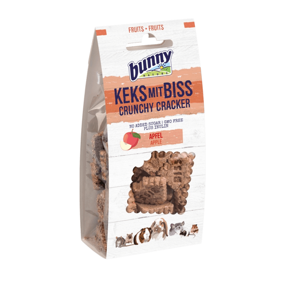 Bunny keks MitBiss Crunchy Cracker Woofy and Whiskers Apple