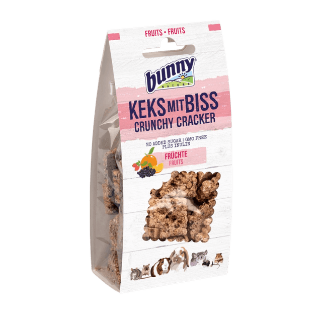 Bunny keks MitBiss Crunchy Cracker Woofy and Whiskers Fruits