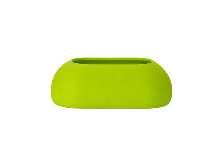 Buster IncrediBowl Wet and Dry Food Bowl for Long Eared Dogs - 2 Sizes Woofy and Whiskers Small Green