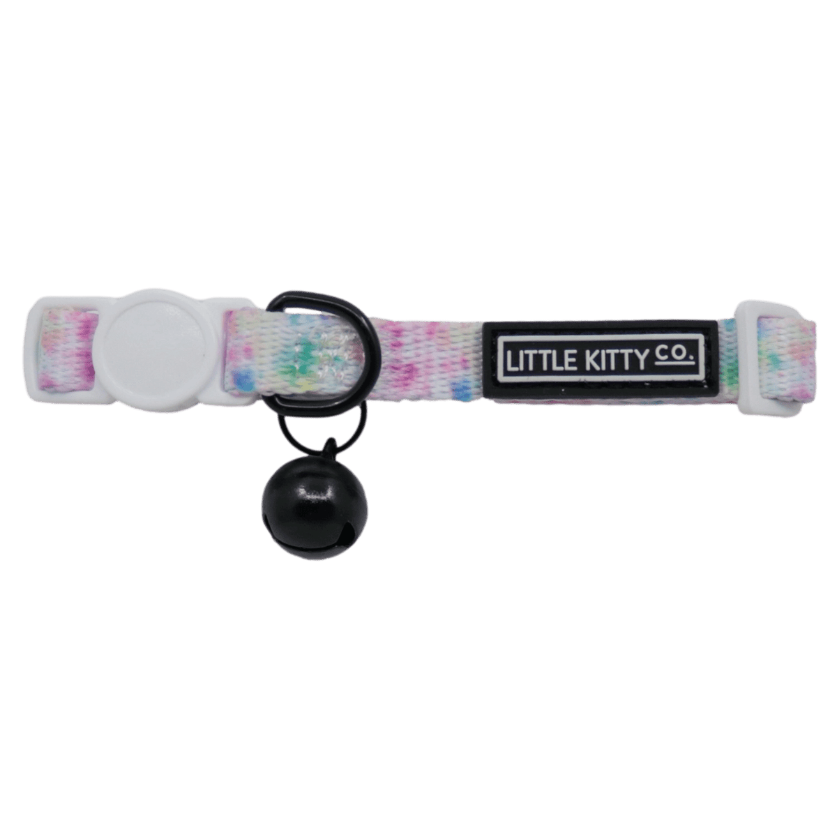 Cat Collar & Bow Tie: Cotton Candy cat collar & Bow Tie Little Kitty Co