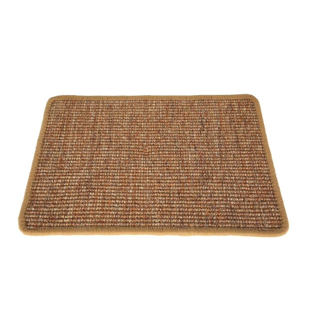 Cat Scratcher Mat, 15.6 X 11.7 Inch Natural Sisal Cat Scratch Mat Auto Accessories > Auto Accessories Others > Automotive Decor Woofy and Whiskers