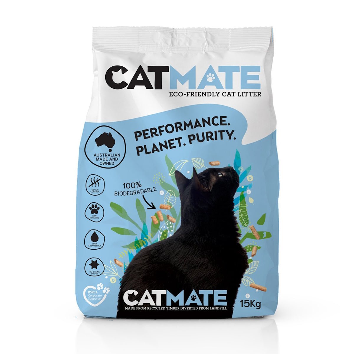 Catmate – Wood Pellet Cat Litter Cat Litter Catmate