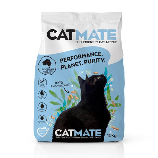 Catmate – Wood Pellet Cat Litter Cat Litter Catmate