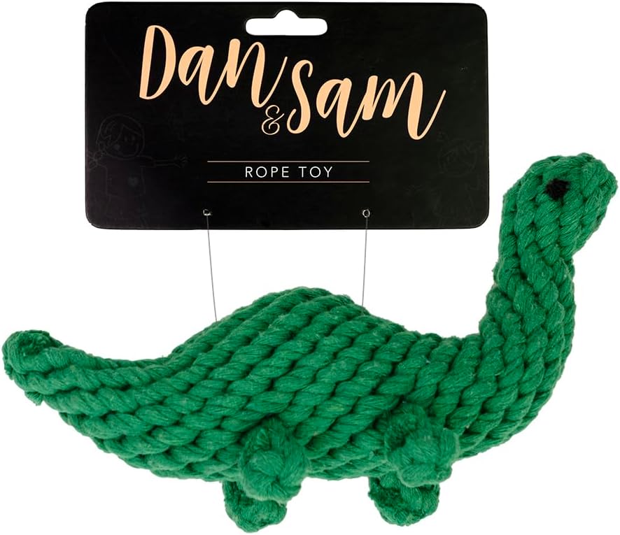 Dan & Sam Dinosaur Land Dog Harness, Small - Durable & Stylish, Fun Dinosaur Design, Comfortable Grip, Secure Attachment - Ideal for Walking Dogs