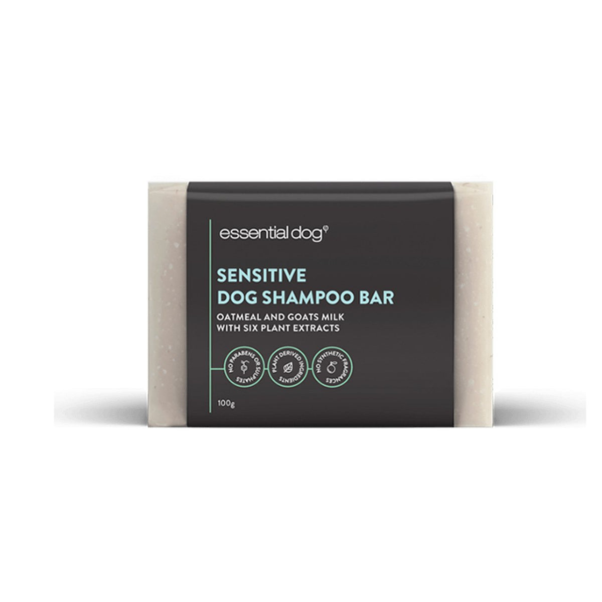 Essential Dog Sensitive Shampoo Bar (Oatmeal & Goatsmilk) Dog shampoo bar for sensitive skin Essential Dog Healthy Coat
