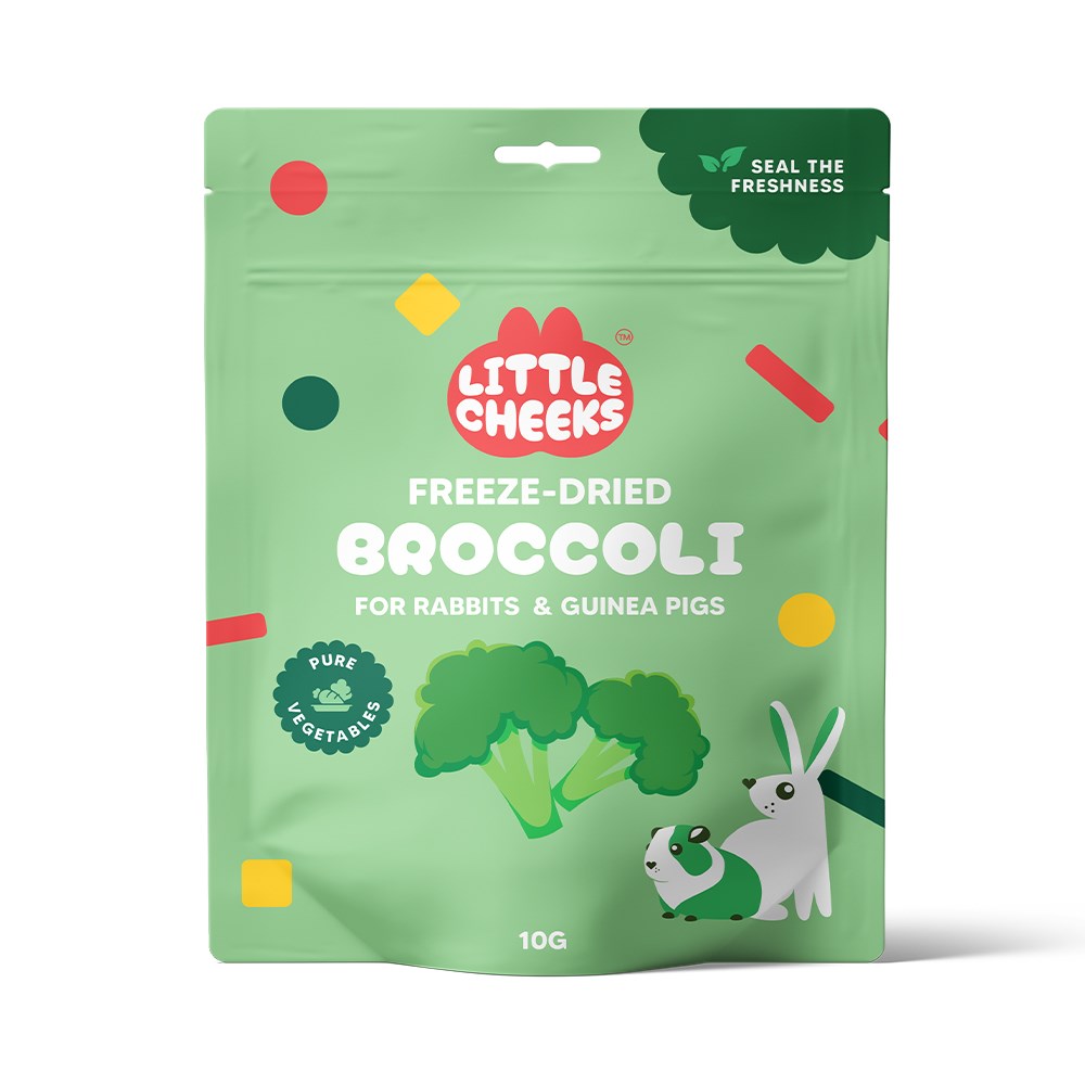Little Cheeks Freeze Dried Mixed Berries for Small Animal 25g Woofy and Whiskers Broccoli
