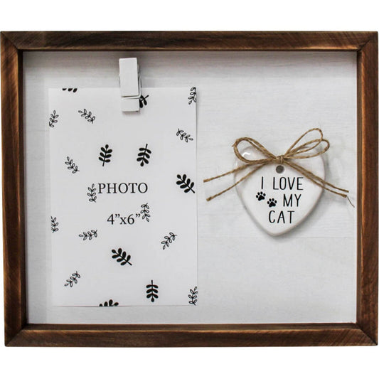 Frame Love My Cat photo frame Woofy and Whiskers