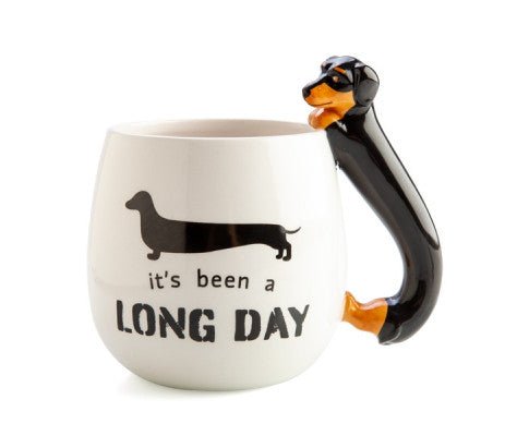 Furever Pets Dachshund 3D Handle Mug mug Woofy and Whiskers