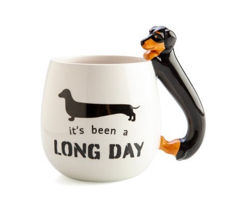Furever Pets Dachshund 3D Handle Mug mug Woofy and Whiskers