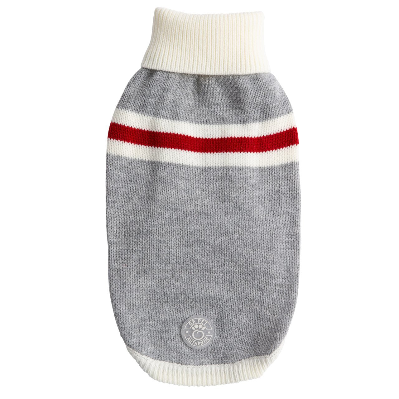 GF Pet Trekking Dog Sweater in Grey Mix - XS Dog Apparel GF Pet