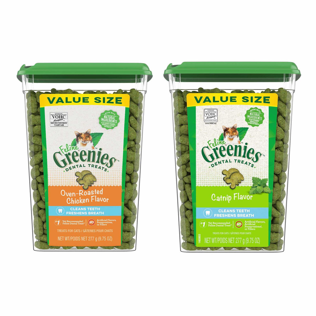 Greenies - Dental Cat Treats - Value Tube Cat treats Greenies