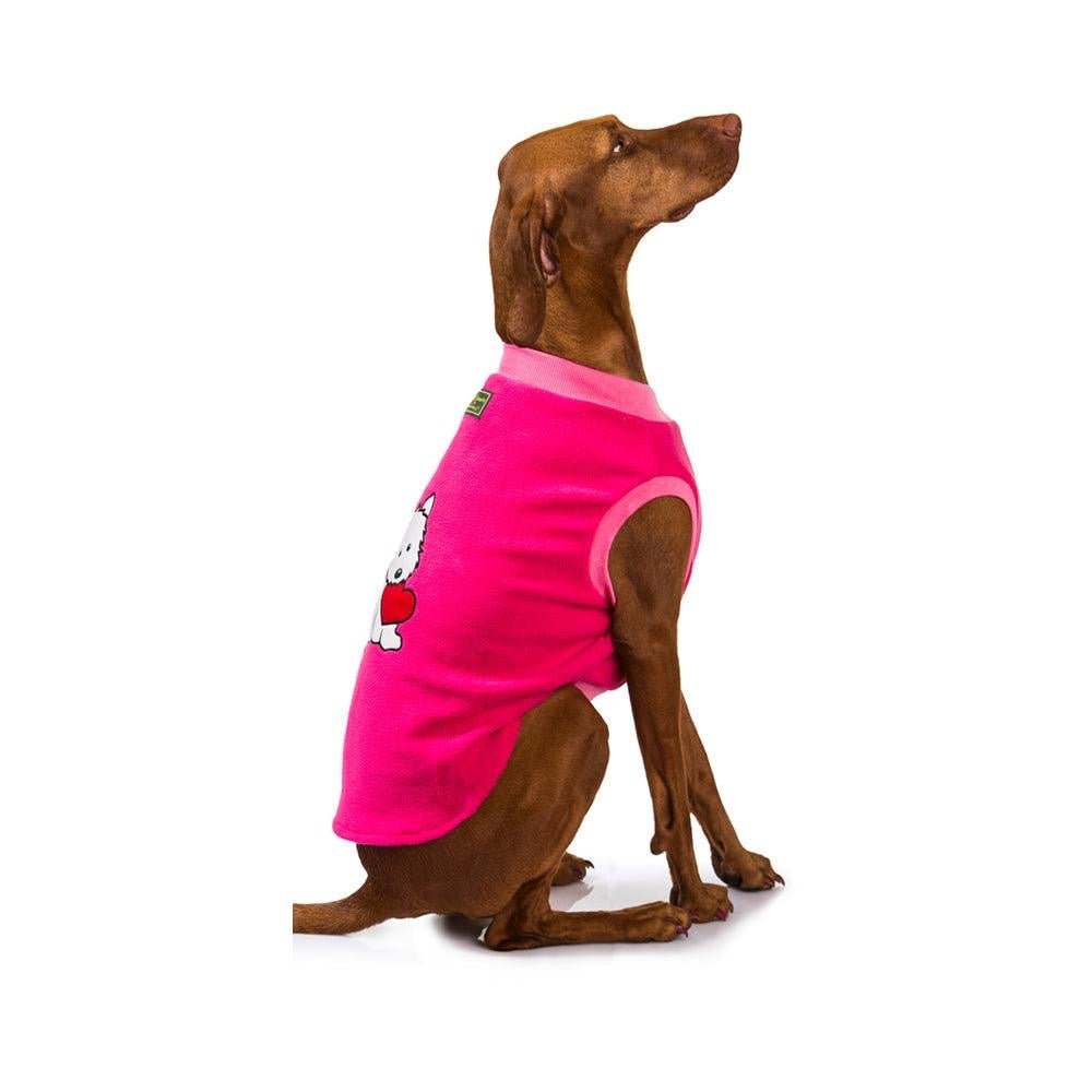 Hamish McBeth Puppy Fleece Dog pyjamas with Puppy Heart Motif-30CM Dog Apparel Hamish McBeth 40CM