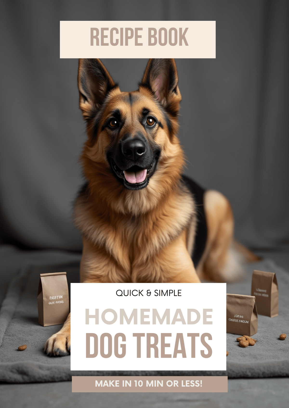 Homemade Dog Treats & Chews Recipe Book (PDF Download) Woofy and Whiskers