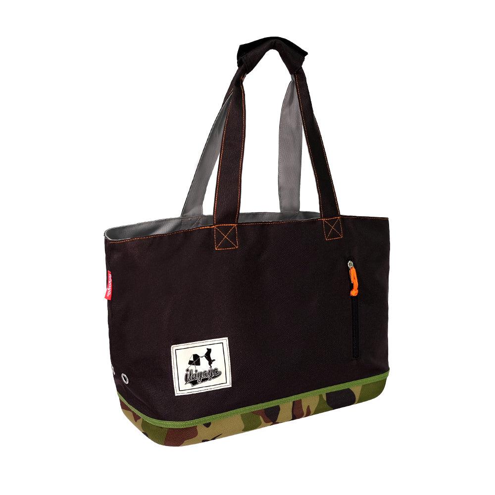 Ibiyaya Canvas Pet Carrier Tote for Pets up to 7kg - Camouflage Pet Carrier Ibiyaya