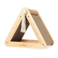 Ibiyaya Hideout Wooden Cat Scratching Post with Replaceable Cardboard Inserts Pet Care > Cat Supplies > Cat Scratching Posts Ibiyaya