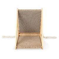 Ibiyaya Hideout Wooden Cat Scratching Post with Replaceable Cardboard Inserts Pet Care > Cat Supplies > Cat Scratching Posts Ibiyaya