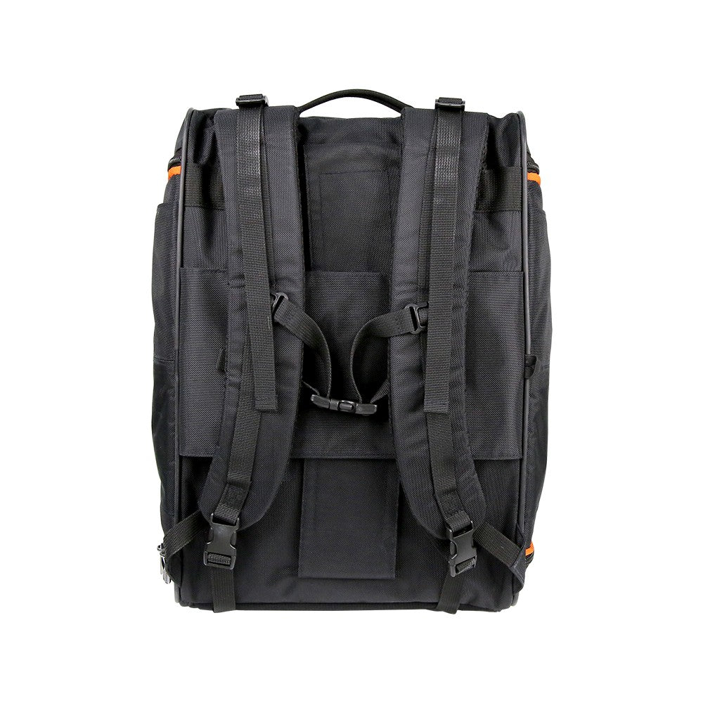 Ibiyaya JetPaw: Expandable Pet Carrier & Backpack - Obsidian/Orange Pet Carrier Ibiyaya