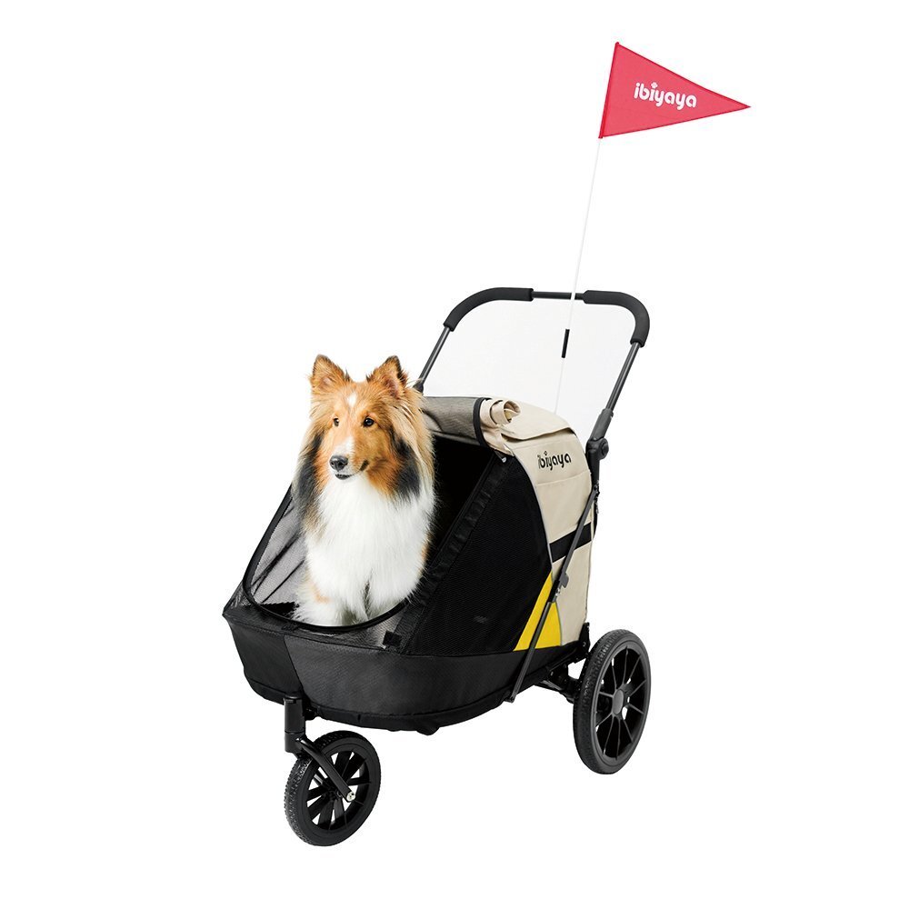 Ibiyaya Minika 3-in-1 Pet Stroller System - Arizona Tan pet stroller Ibiyaya