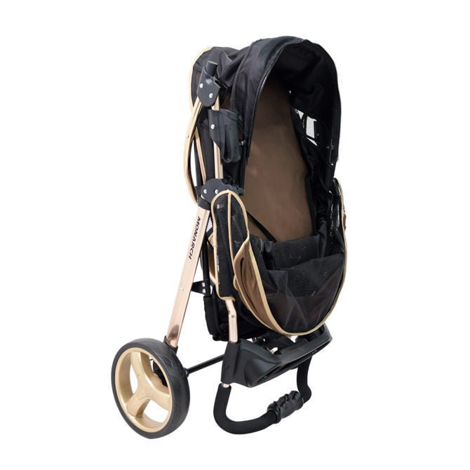 Ibiyaya "Monarch" Premium Pet Jogger Stroller - Luxury Gold pet stroller Ibiyaya