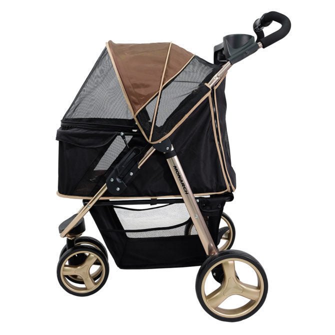 Ibiyaya "Monarch" Premium Pet Jogger Stroller - Luxury Gold pet stroller Ibiyaya