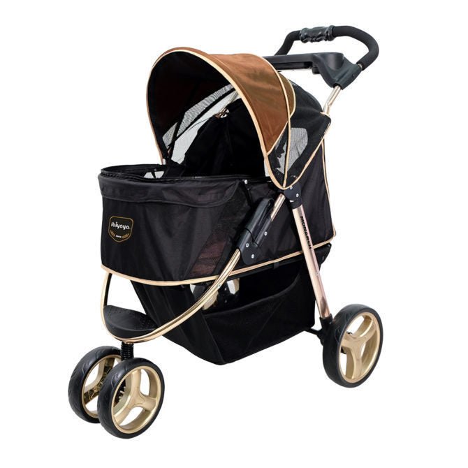 Ibiyaya "Monarch" Premium Pet Jogger Stroller - Luxury Gold pet stroller Ibiyaya