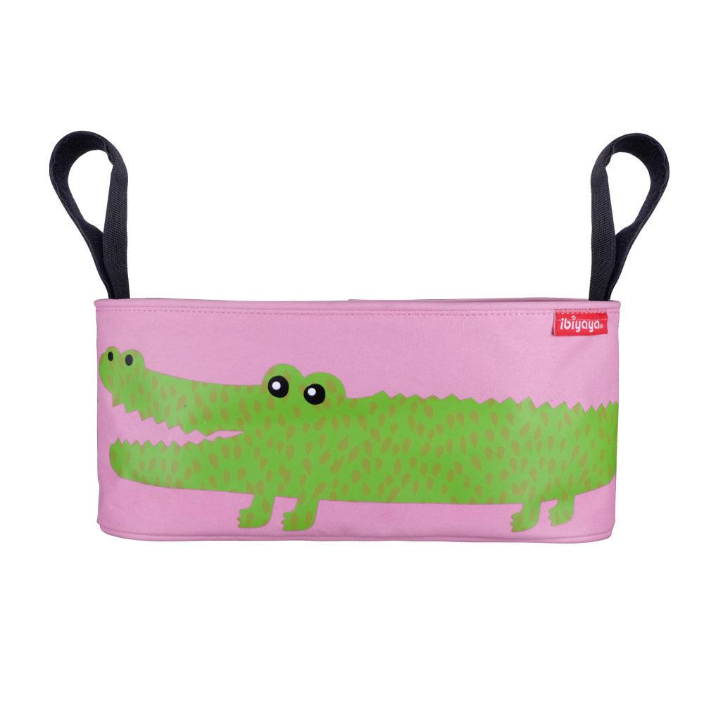 Ibiyaya Pet Pram Stroller Organiser Pouch - Hippo Pet Stroller storage bag Ibiyaya Crocodile