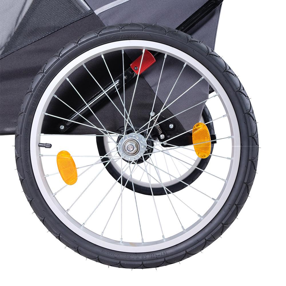 Ibiyaya The Hercules Heavy Duty Pet Stroller in Grey & Yellow Stroller Ibiyaya