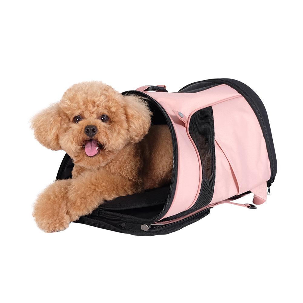 Ibiyaya Ultralight Backpack Pet Carrier (Coral Pink) | Canberra Local Delivery Available Pet Care > Dog Supplies Ibiyaya
