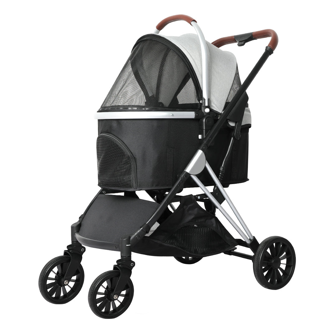 PaWz 4 Wheels Pet Stroller Dog Cat Pram pet stroller PaWz