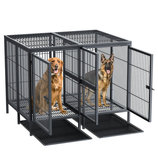Indoor Dog Kennel Cage Crate for Small Medium Large Dogs Pet Care > Dog Supplies > Dog Kennels Woofy and Whiskers