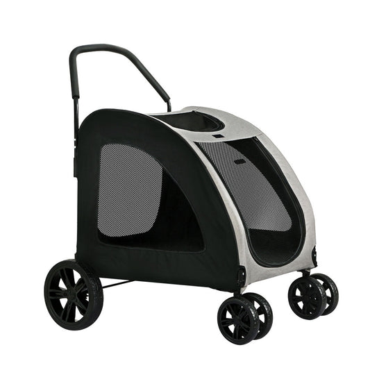 i.Pet 4-Wheel Dog & Cat Travel Pram Pet Care > Cat Supplies > Cat Carriers & Crates ipet